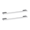 Roxbury Deco Fluted Grey Floorstanding Vanity Unit + Toilet Package (Chrome Flush & Handles)