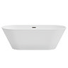 Roxbury Freestanding Bath with Chrome Waste - 1700 × 740mm