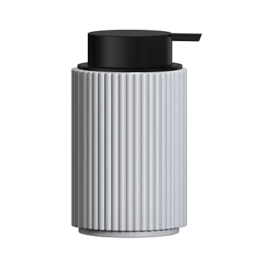 Roxbury Grey Fluted Soap Dispenser