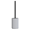 Roxbury Grey Fluted Toilet Brush Holder