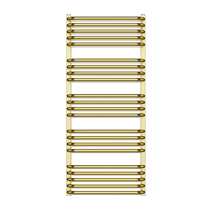 Roxbury Heated Towel Rail 500 x 1140mm - Brushed Brass