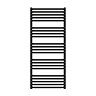 Roxbury Heated Towel Rail 500 x 1140mm - Matt Black