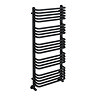 Roxbury Heated Towel Rail 500 x 1140mm - Matt Black