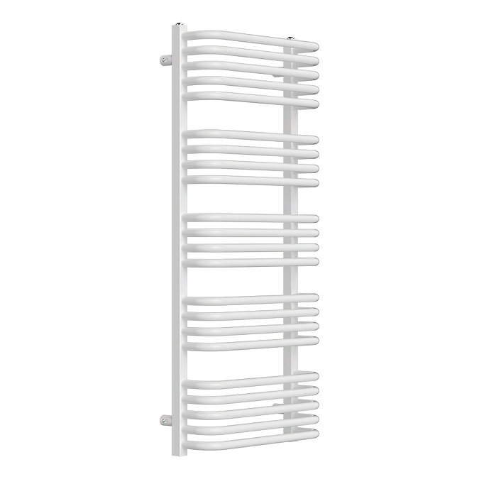 Roxbury Heated Towel Rail 500 x 1140mm - Matt White