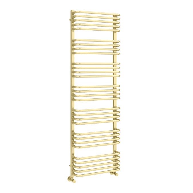 Roxbury Heated Towel Rail 500 x 1580mm - Brushed Brass