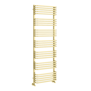 Roxbury Heated Towel Rail 500 x 1580mm - Brushed Brass