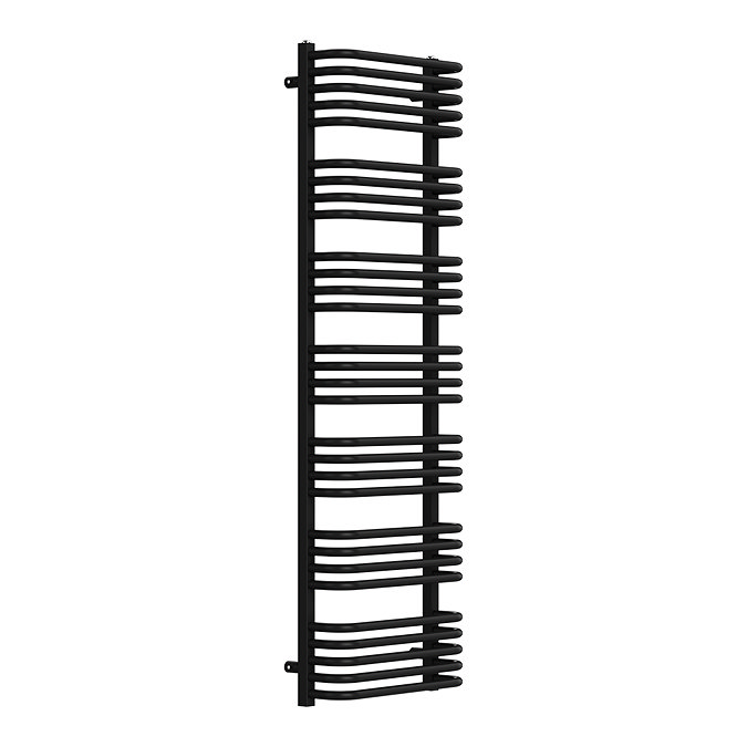 Roxbury Heated Towel Rail 500 x 1580mm - Matt Black