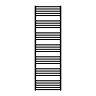 Roxbury Heated Towel Rail 500 x 1580mm - Matt Black