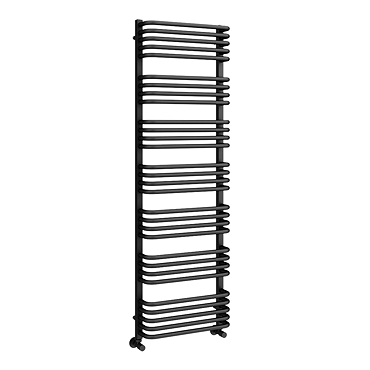 Roxbury Heated Towel Rail 500 x 1580mm - Matt Black