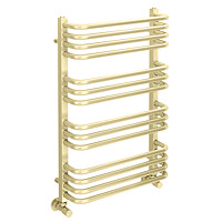 Roxbury Heated Towel Rail 500 x 760mm Brushed Brass