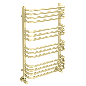 Roxbury Heated Towel Rail 500 x 760mm - Brushed Brass