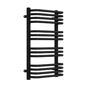 Roxbury Heated Towel Rail 500 x 760mm - Matt Black