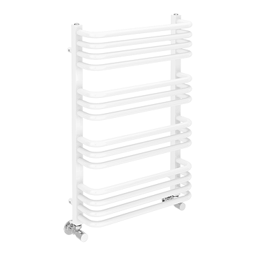 Roxbury Heated Towel Rail 500 x 760mm - Matt White