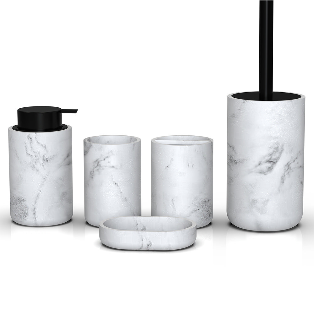 Marble Color Bathroom Accessory deals Decor