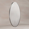 Roxbury Oval 550 x 800mm Brushed Nickel Mirror