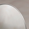 Roxbury Oval 550 x 800mm Brushed Nickel Mirror