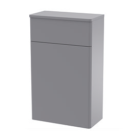 Roxbury Traditional 500mm Satin Grey WC Unit Only