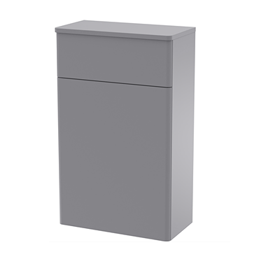 Roxbury Traditional 500mm Satin Grey WC Unit Only