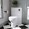 Roxbury Traditional 500mm Satin White WC Unit Only