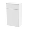 Roxbury Traditional 500mm Satin White WC Unit Only