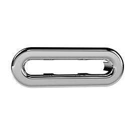 Roxbury Traditional Chrome Basin Overflow Cover Insert