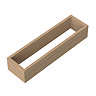 Roxbury Traditional Straight Bamboo Drawer Organiser