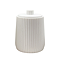 Roxbury White Fluted Trinket Box 