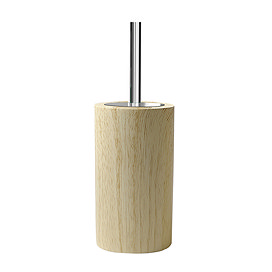 Roxbury Wood Grain Effect Toilet Brush Holder