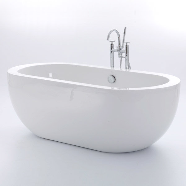 Royce Morgan Bolton Luxury Freestanding Bath with Waste Large Image