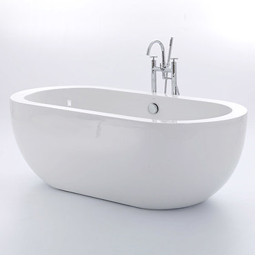 Royce Morgan Bolton Luxury Freestanding Bath with Waste Profile Large Image