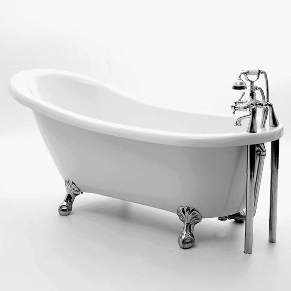 Royce Morgan Hilton 1715 Luxury Freestanding Bath with Waste Large Image