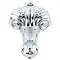 Royce Morgan Kensington 1755 Black Freestanding Bath with Waste Feature Large Image