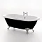 Royce Morgan Kensington 1755 Black Freestanding Bath with Waste Large Image