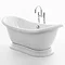 Royce Morgan Melrose on Plinth 1700 Luxury Freestanding Bath with Waste Large Image