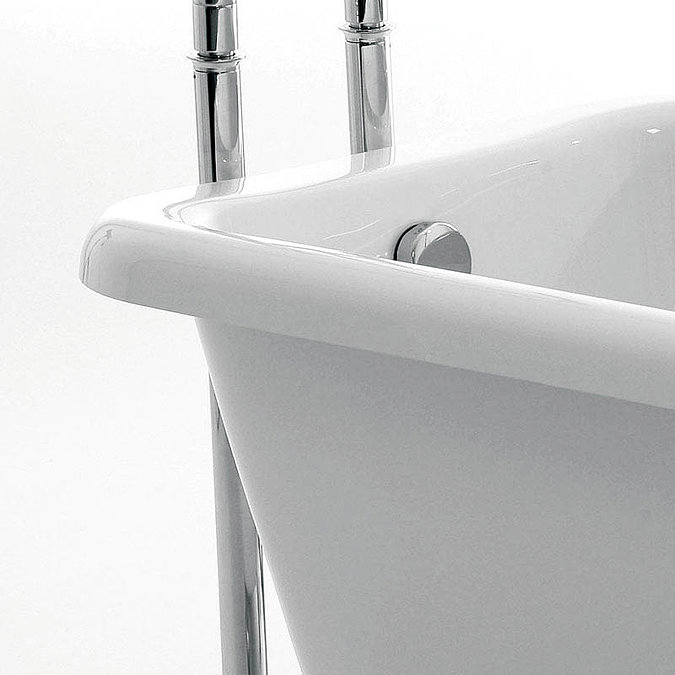 Royce Morgan Orlando 1505 Luxury Freestanding Bath with Waste Standard Large Image