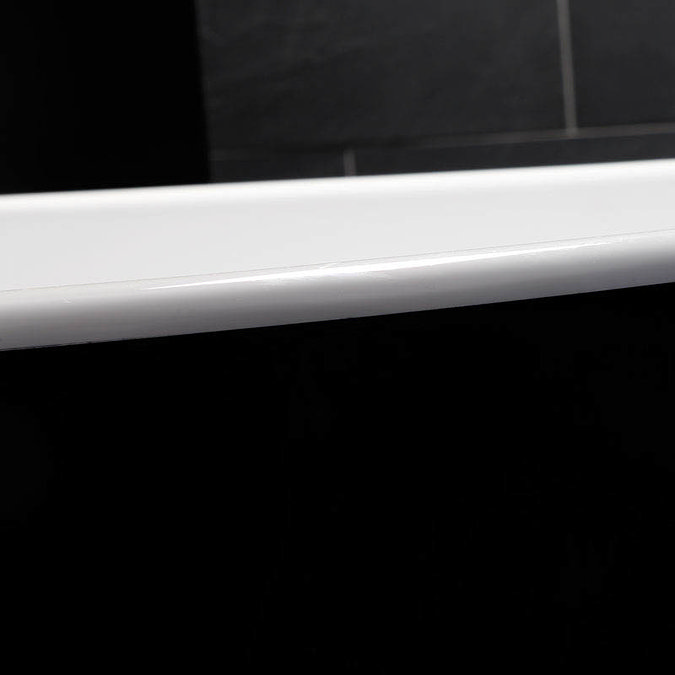 Royce Morgan Sapphire Black 1650 Luxury Freestanding Bath Feature Large Image