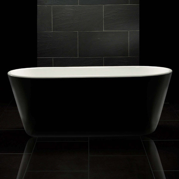 Royce Morgan Sapphire Black 1650 Luxury Freestanding Bath Profile Large Image