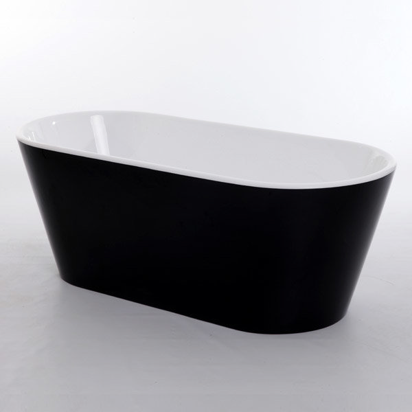 Royce Morgan Sapphire Black 1650 Luxury Freestanding Bath Large Image