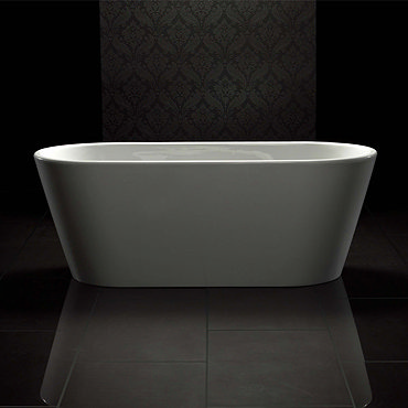 Royce Morgan Sapphire 1650 x 735mm White Luxury Freestanding Bath  Profile Large Image