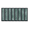 Rubin Kit-Kat Gloss Green Wall Tiles - 150 x 300mm