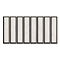 Rubin Kit-Kat Gloss White Wall Tiles - 150 x 300mm