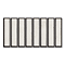 Rubin Kit-Kat Gloss White Wall Tiles - 150 x 300mm