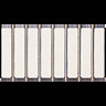 Rubin Kit-Kat Gloss White Wall Tiles