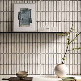 Rubin Kit-Kat Gloss White Wall Tiles - 150 x 300mm