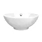 Runda Round Counter Top Basin 0TH - 380mm Diameter  In Bathroom Large Image