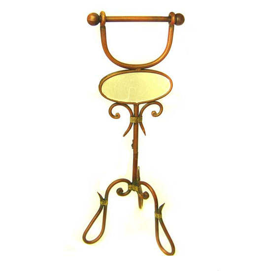 Rustic Freestanding Toilet Roll Holder - J1723 Large Image