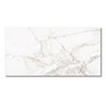 Ruvo Matt White Marble Effect Wall Tiles - 250 x 500mm
