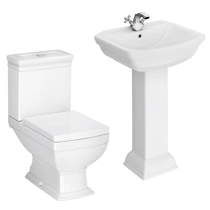 Rydal 4-Piece Traditional Bathroom Suite  Profile Large Image