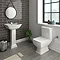 Rydal Traditional Toilet + Soft Close Seat  Profile Large Image