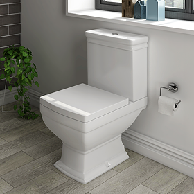 Rydal Traditional Toilet with Soft Close Seat